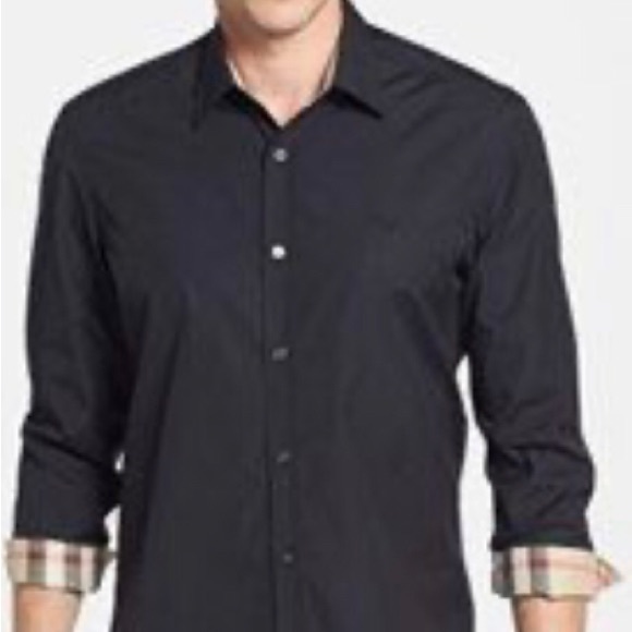 BURBERRY Collared Button Down Shirt - Picture 4 of 4